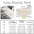 Long Plush Super Soft Dog Bed Pet Kennel Round Sleeping Bag Lounger Cat House Winter Warm Sofa Basket for Small Medium Large Dog - ExponentStore