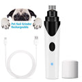 Rechargeable Pet Nail Grinder Dog Nail Clippers Painless USB Electric - ExponentStore