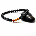 Black Onyx Arrow Hematite Bead Bracelet - ExponentStore