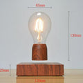 Wooden Levitating Light Bulb Lamp - ExponentStore