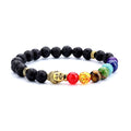7 Chakras Aromatherapy Essential Oil Diffuser Bracelet