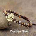 Tree of Life Natural Stone Bracelet