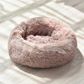 Long Plush Super Soft Dog Bed Pet Kennel Round Sleeping Bag Lounger Cat House Winter Warm Sofa Basket for Small Medium Large Dog - ExponentStore