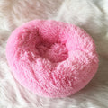 Long Plush Super Soft Dog Bed Pet Kennel Round Sleeping Bag Lounger Cat House Winter Warm Sofa Basket for Small Medium Large Dog - ExponentStore
