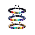 7 Chakras Aromatherapy Essential Oil Diffuser Bracelet