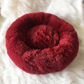 Long Plush Super Soft Dog Bed Pet Kennel Round Sleeping Bag Lounger Cat House Winter Warm Sofa Basket for Small Medium Large Dog - ExponentStore