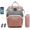 Large Capacity USB Diaper Bag