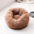 Long Plush Super Soft Dog Bed Pet Kennel Round Sleeping Bag Lounger Cat House Winter Warm Sofa Basket for Small Medium Large Dog - ExponentStore