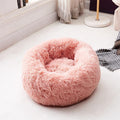 Long Plush Super Soft Dog Bed Pet Kennel Round Sleeping Bag Lounger Cat House Winter Warm Sofa Basket for Small Medium Large Dog - ExponentStore