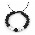 Natural Lava Stone Beaded Bracelet
