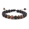 Natural Lava Stone Beaded Bracelet