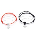 Together Forever Natural Lava Stone Couples Bracelets