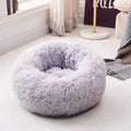 Long Plush Super Soft Dog Bed Pet Kennel Round Sleeping Bag Lounger Cat House Winter Warm Sofa Basket for Small Medium Large Dog - ExponentStore