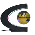 Curved Levitating Globe Lamp - ExponentStore