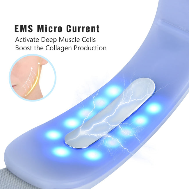 LED Photon Light Therapy Face Massager