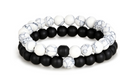 Couples Bracelet 2pcs/set  Yin Yang Beads Bracelets - ExponentStore