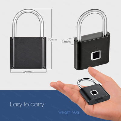 Keyless Rechargeable Fingerprint Lock