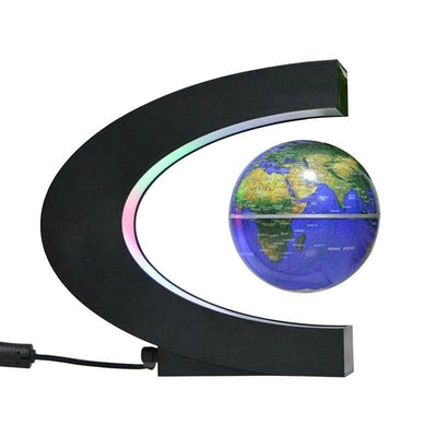 Curved Levitating Globe Lamp - ExponentStore