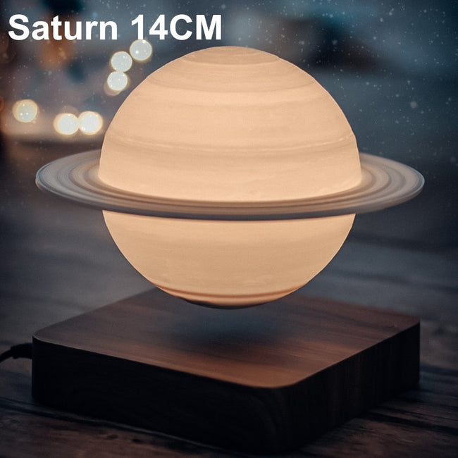 Realistic Saturn Levitating Lamp