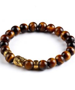 Tiger Eye Buddha Bracelet