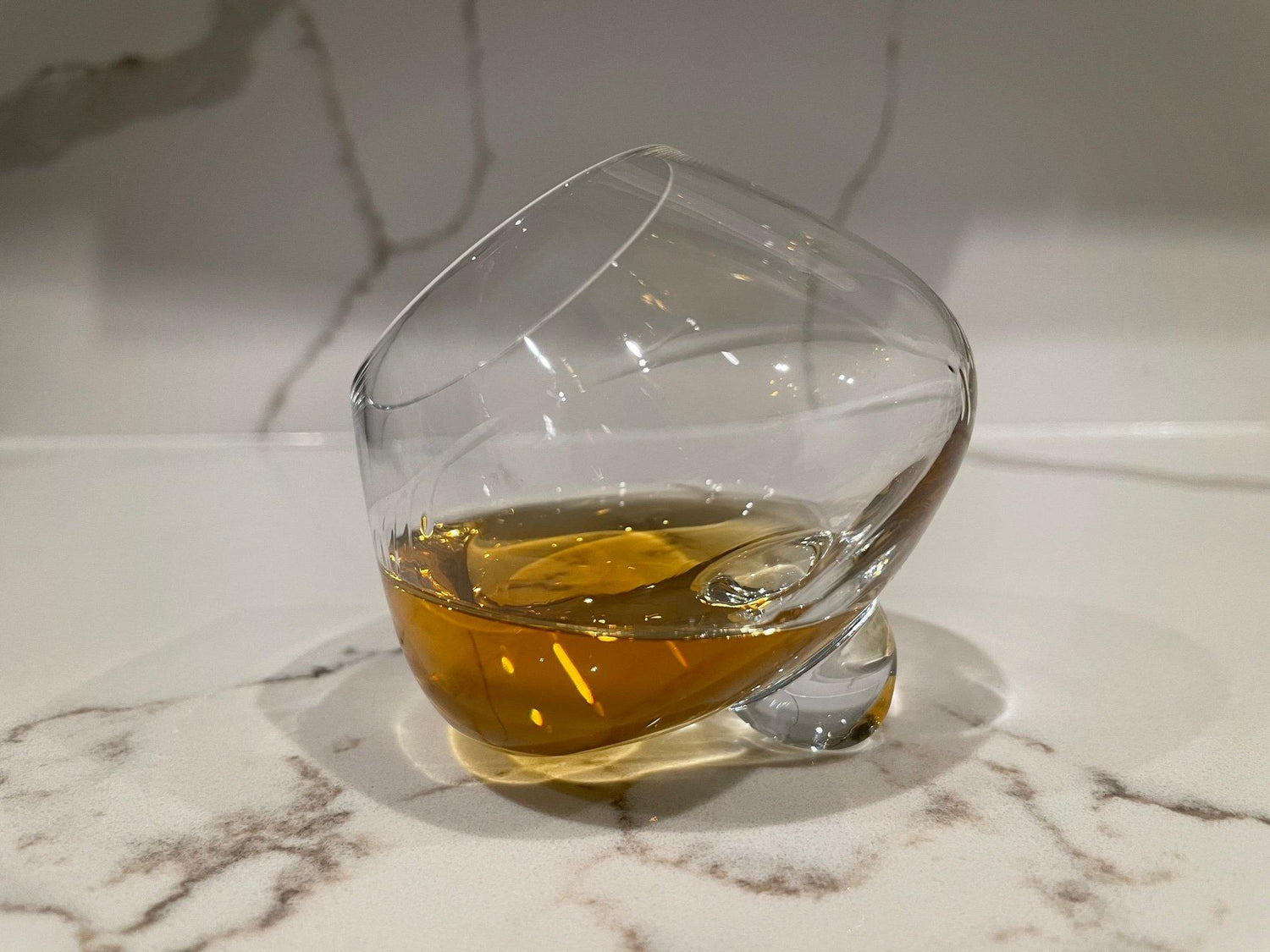 Non-Spill Angled Whiskey Glass – ExponentStore