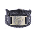 Viking Wolf's Face Bracelet